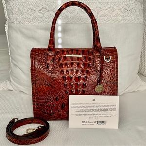 Brahmin Pecan Melbourne Small Caroline(NWOT)
